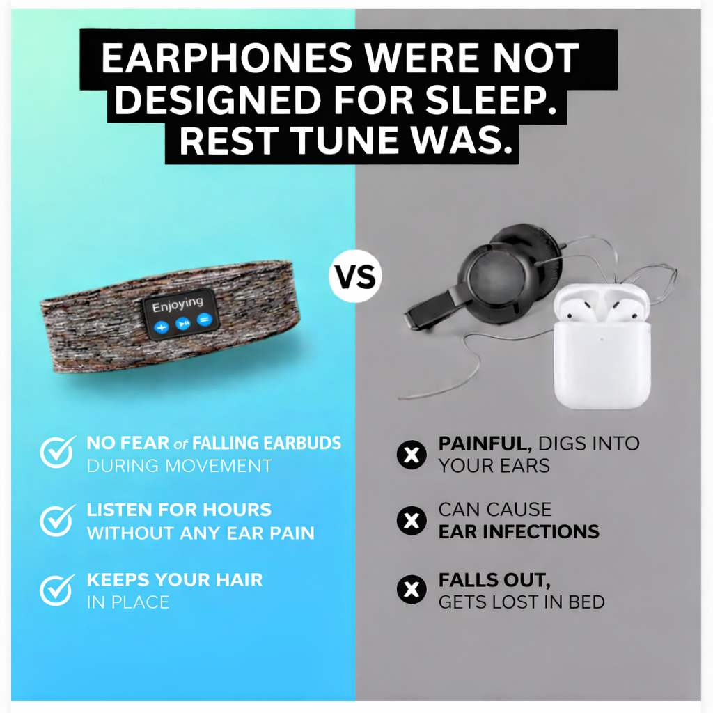RestTune™ Bluetooth HeadBand